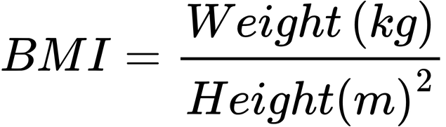 BMI Formula - Metric